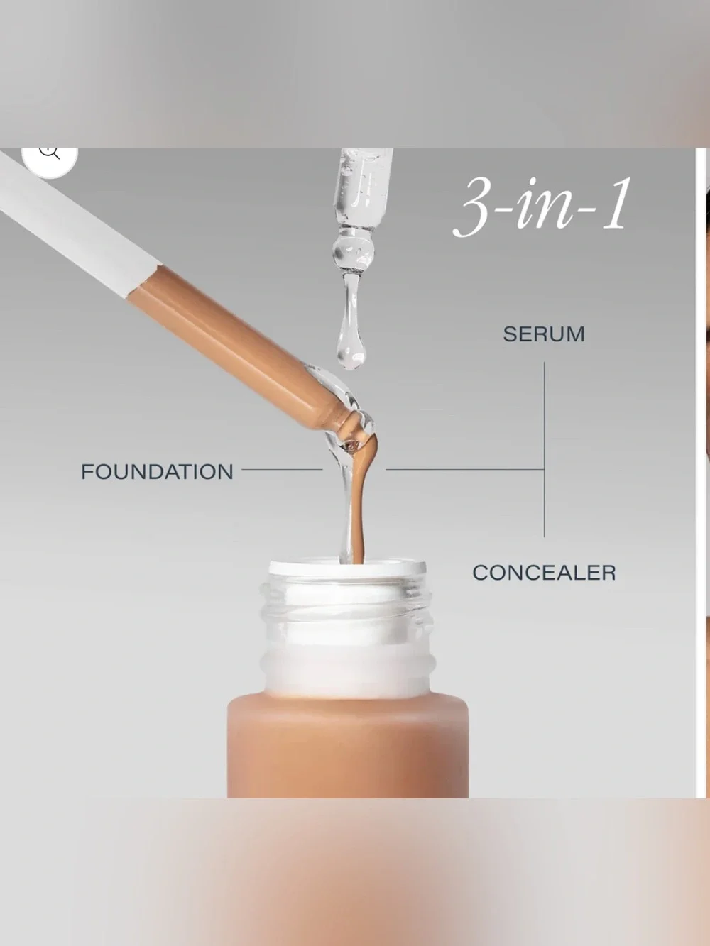 SKINN Scientific Color Liquid Wand Foundation & Concealer-new